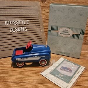 Hallmark Kiddie Car Classics 1958 Murray Champion Blue Red